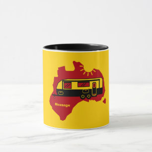 Caneca Acampamento Caravan australiano