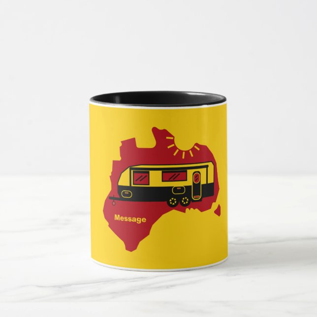Caneca Acampamento Caravan australiano (Centro)