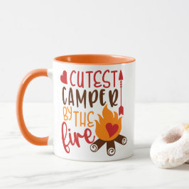 Caneca Acampamento Mais Corajoso Por Acampamento Engraçad