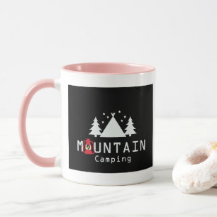 Caneca acampamento montanhoso