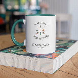 Caneca Acampamento Sempre Escolha Aventuras