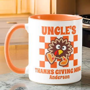 Caneca Ação de Graças do Tio Personalizado