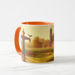 Caneca Ação de Graças/outono/Queda na fazenda