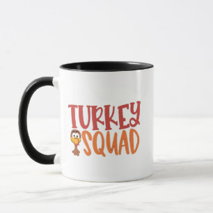 Caneca Ação de Graças Turca de Combate à Esquadra Turca