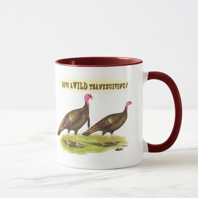 Caneca Ação de Graças Wild Turkey (Direita)