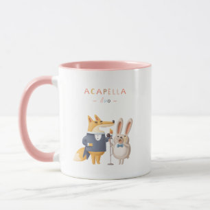 Caneca Acapella Duo Mug, Animal da Floresta