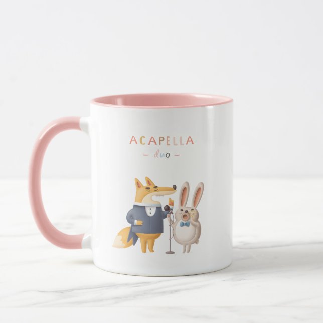 Caneca Acapella Duo Mug, Animal da Floresta (Esquerda)