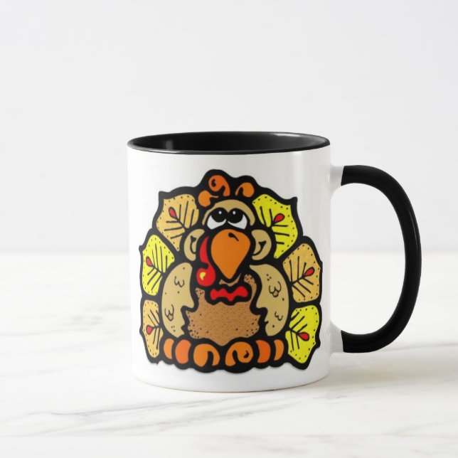 Caneca Acção de graças Turquia (Direita)