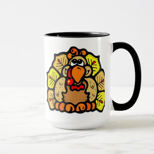 Caneca Acção de graças Turquia (Direita)