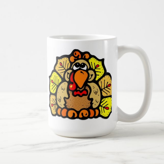 Caneca Acção de graças Turquia (Direita)