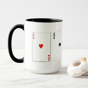 Caneca Aces High Play Card