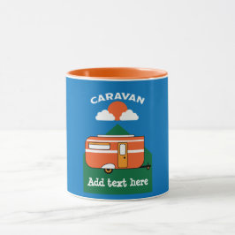 Caneca Acessórios de Caravana Engraçados