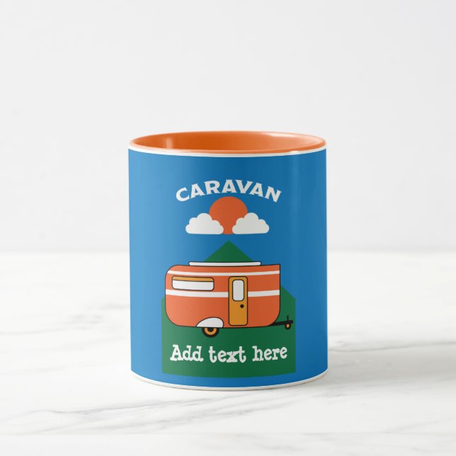 Caneca Acessórios de Caravana Engraçados (Centro)