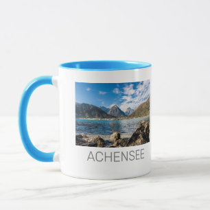 Caneca Achensee Tirol Retro Áustria Feriado Souvenir