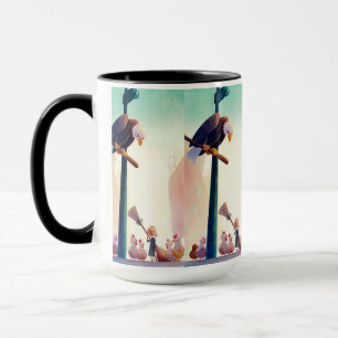 Caneca Acima da Tranquila Manhã