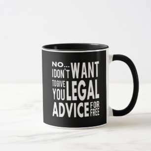 Caneca Aconselhamento Jurídico Gratuito - Cotação Legal E
