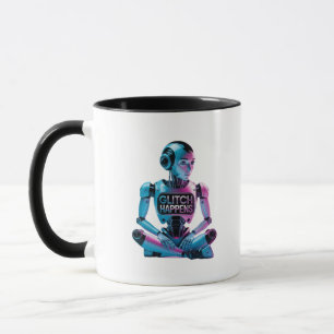 Caneca ❤️ ACONTECE! Engraçado Ai Chatbot Companion Memes