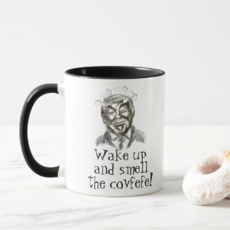 Caneca Acorde Donald Trump Covfefe