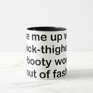 Caneca Acorde-me Quando  