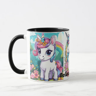 Caneca Acredite em Mágica: Unicorn Mug