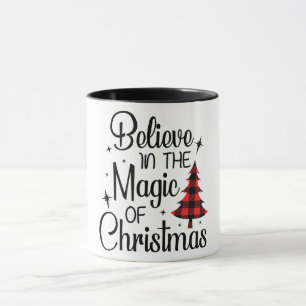 Caneca Acredite Na Mágica Do Natal