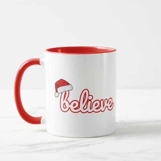 Caneca Acredite no Natal (Esquerda)