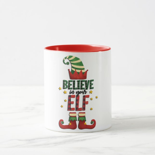 Caneca Acredite No Seu Elf Mug (Centro)
