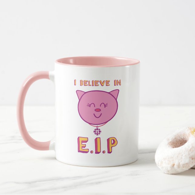Caneca Acredito no E.I.P Combo Mug (Com Donut)