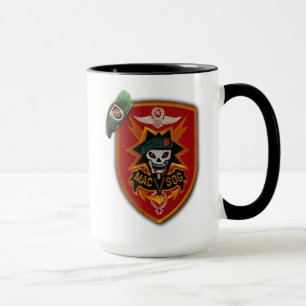Caneca Adesivo de veteranos da guerra do Vietnã MAC V SOG