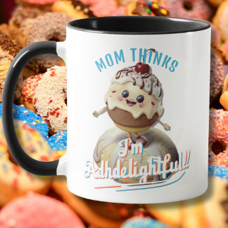 Caneca ADHDelightful Sundae Personalizado ADHD