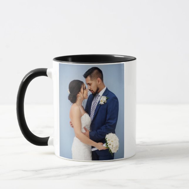 Caneca Adicionar Sua Própria Imagem Foto Personalizada (Esquerda)