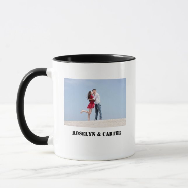 Caneca ADICIONE A FOTO | Personalizado (Esquerda)