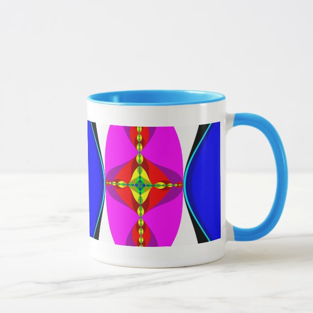 Caneca ADN - Arte do Fractal (Direita)