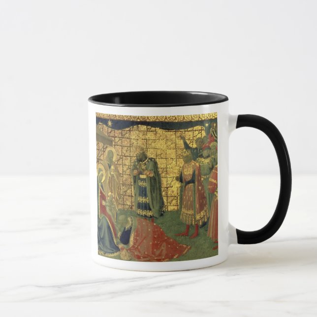 Caneca Adoração dos Magi, detalhe de uma placa do (Direita)