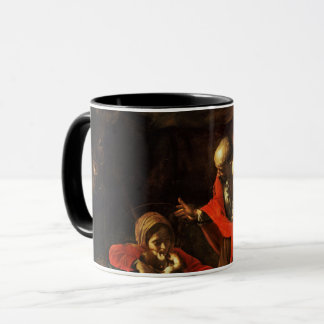 Caneca Adoração dos Pastores (Caravaggio)