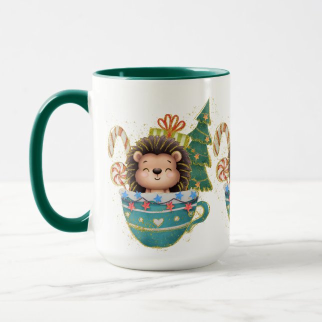 Caneca Adoráveis Natal Maravilhoso Lion Mug (Esquerda)