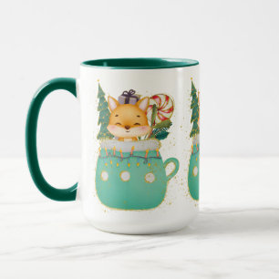 Caneca Adoráveis Sonho de Natal Fox Mug