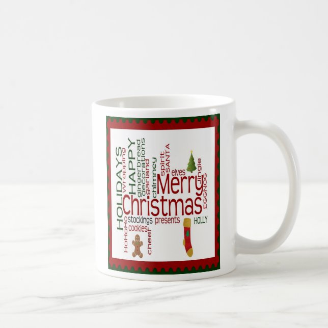 Caneca adorável do Natal (Direita)