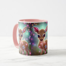 Caneca Adorável Fawn Natal