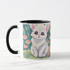 Caneca Adorável Gatinho Delight Mug"