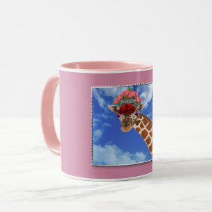 Caneca Adorável "Missy Giraffe"