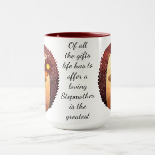 Caneca Adorável Stepman Inspirational Cote Hedgehog