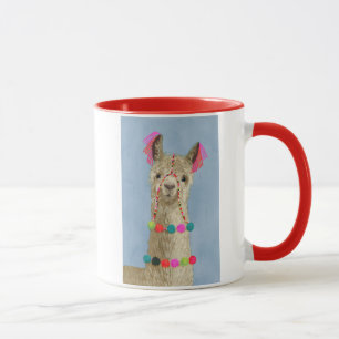 Caneca Adorned Llama - Beige