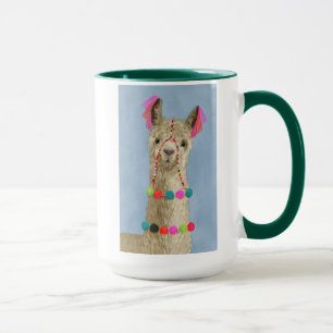 Caneca Adorned Llama - Beige