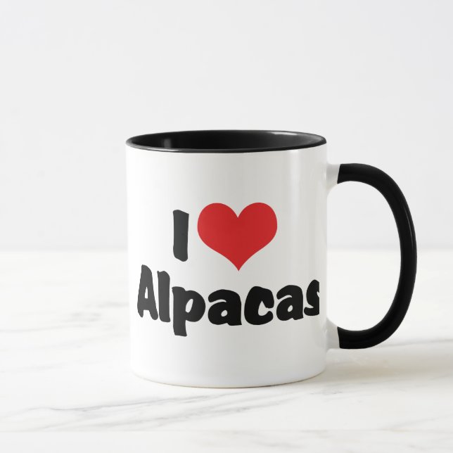 Caneca Adoro Alpacas do Coração (Direita)