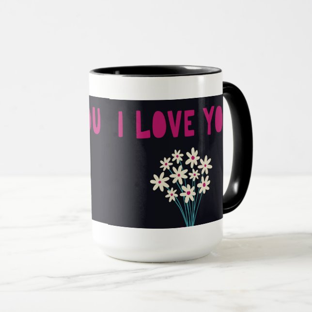 Caneca Adoro café Mugs (Frente Esquerda)