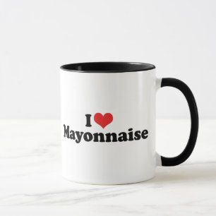 Caneca Adoro Heart Mayo - Mayonnaise Lover