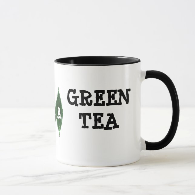 Caneca Adoro Mug de Chá Verde - Mug Personalizável (Direita)