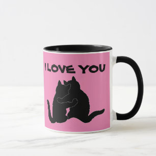 CANECA ADORO-TE CAFÉ DE GATO.