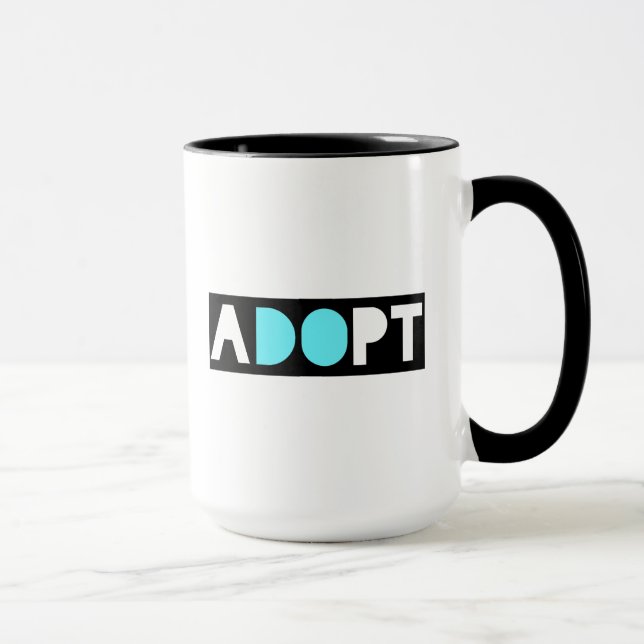 Caneca Adotar Mug (Direita)